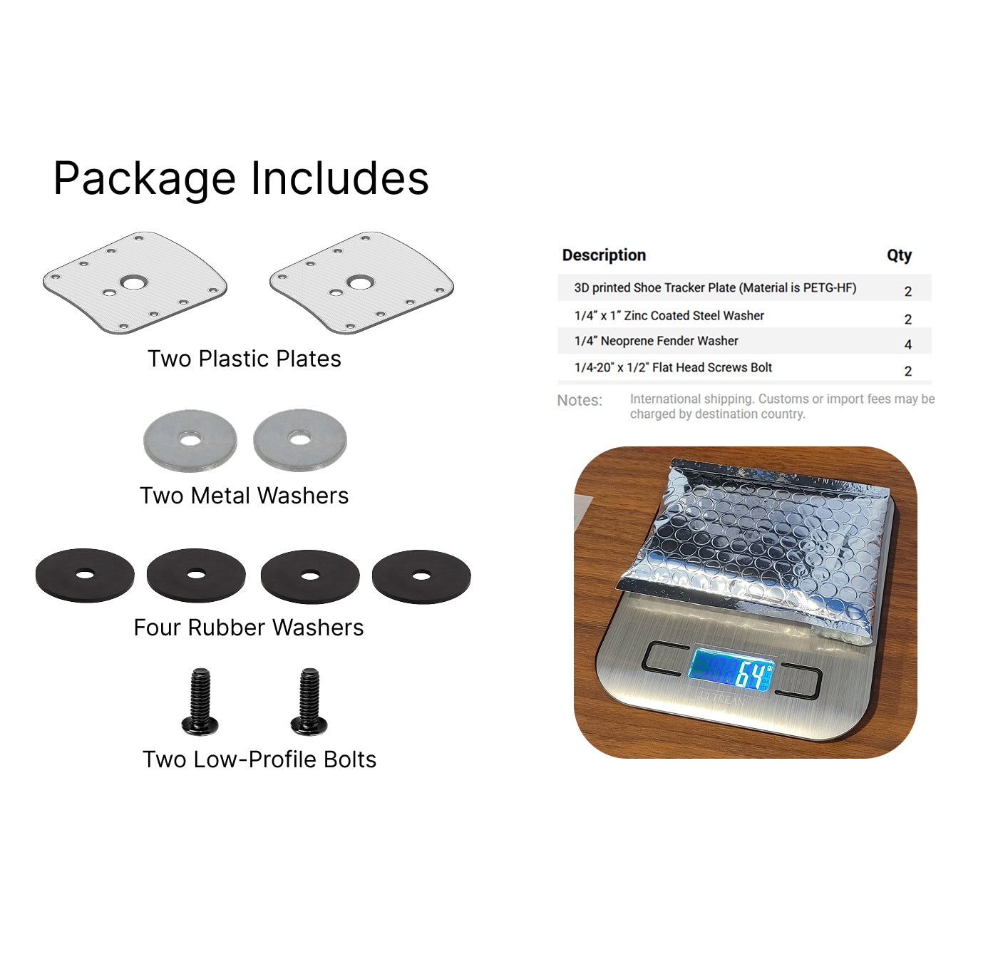 SteamVR Shoe Plates - Pack of 2